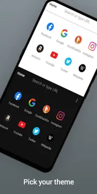 Black Browser android App screenshot 1